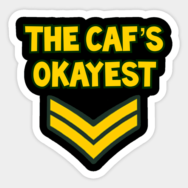 Okayest Corporal Sticker by CorporalNewsNetwork